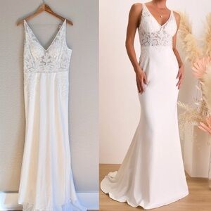 Remarkably Romantic Sheer Mesh Beaded Maxi Dress